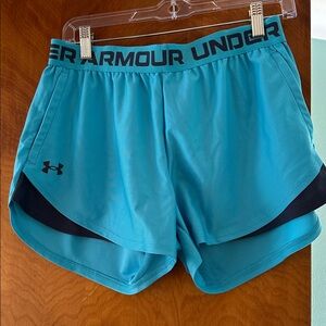 Under Armour Teal Performance Shorts